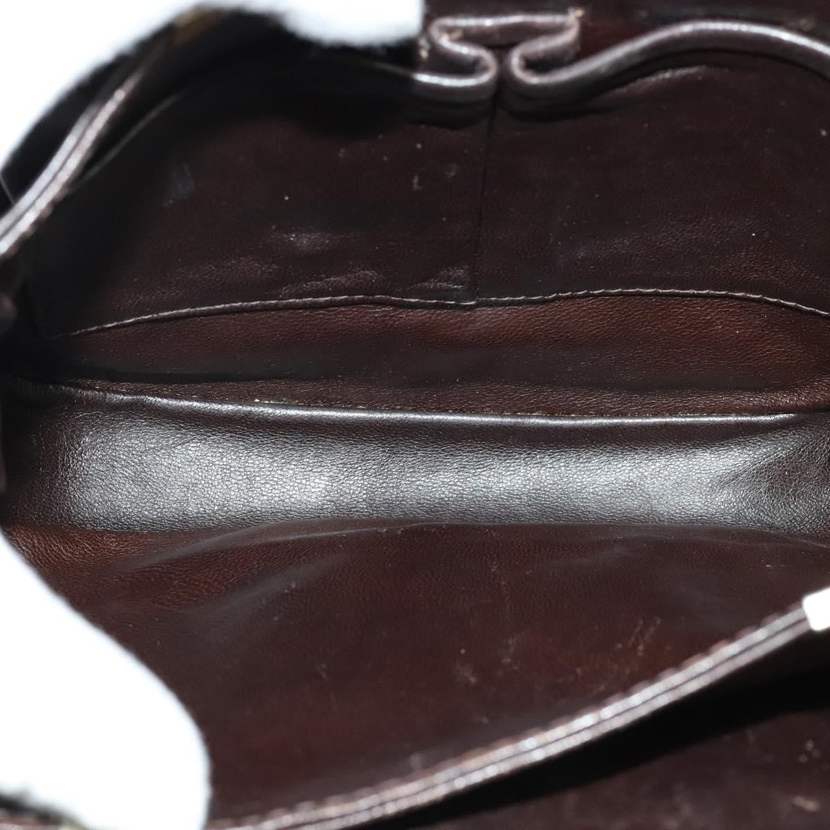 Celine C Sulky Shoulder bag Canvas and Leather, BEIGE, CANVAS, Shoulder bag