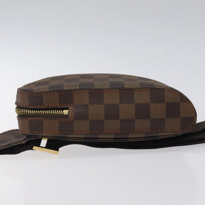 Louis Vuitton Geronimos Waist Bag Damier, BROWN, CANVAS, Shoulder bag