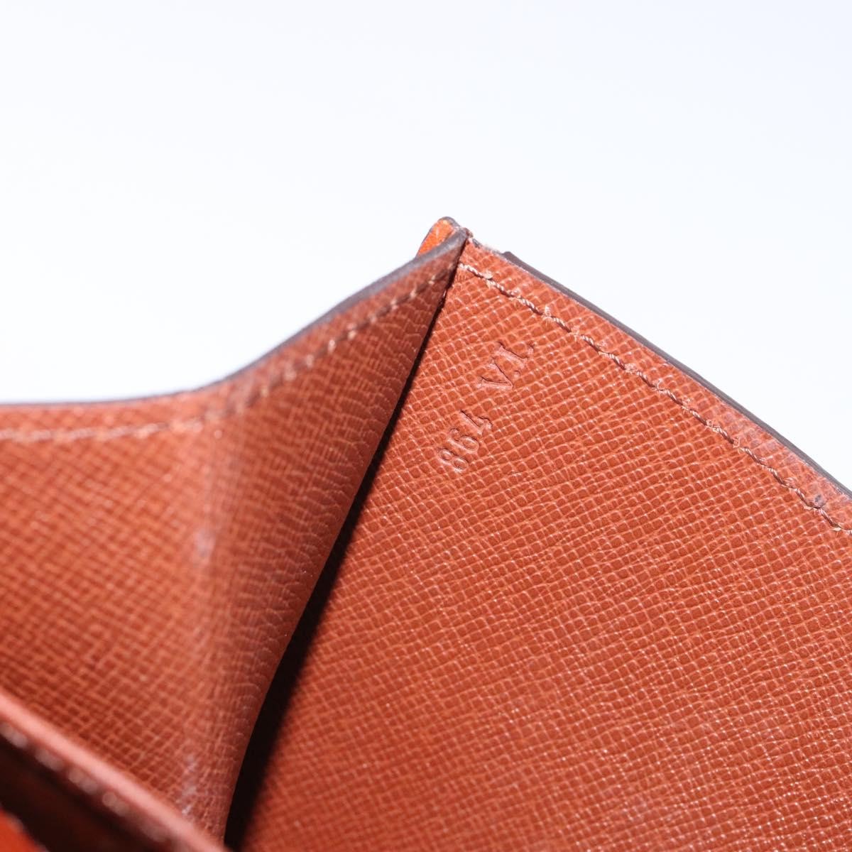 Louis Vuitton Vintage Montaigne Clutch Epi Leather, BROWN, LEATHER, Clutche & pouche