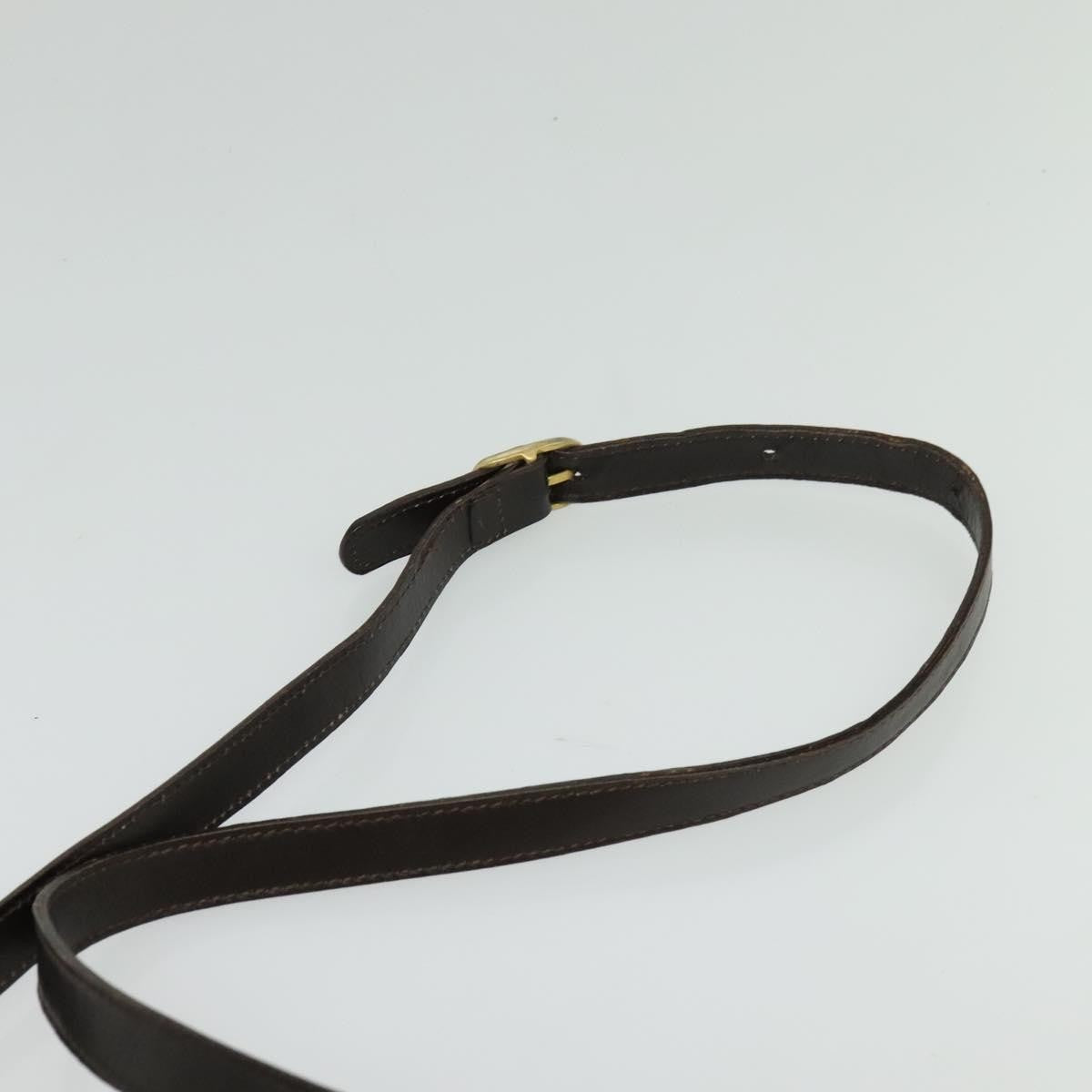 Celine C Sulky Shoulder bag Canvas and Leather, BEIGE, CANVAS, Shoulder bag