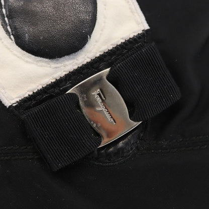 Salvatore Ferragamo Vala tote Nylon, BLACK, NYLON, Tote bag