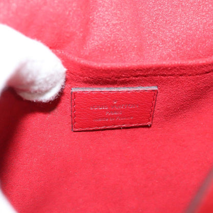 Louis Vuitton Mylockme Handbag Leather, RED, LEATHER, Handbag