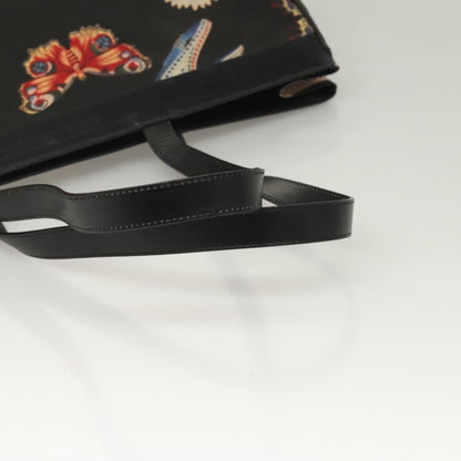 Salvatore Ferragamo Vintage Tote bag Canvas, BLACK, CANVAS, Tote bag