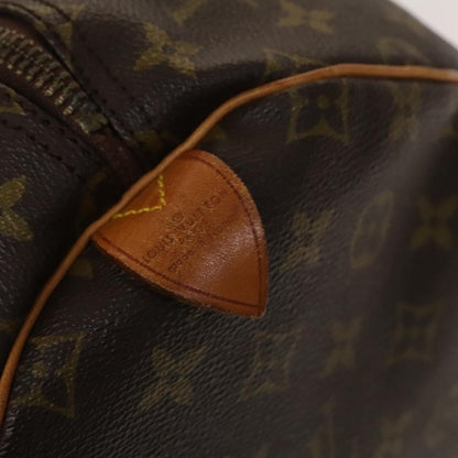 Louis Vuitton Keepall Bag Monogram Canvas, BROWN, CANVAS, Travel bag