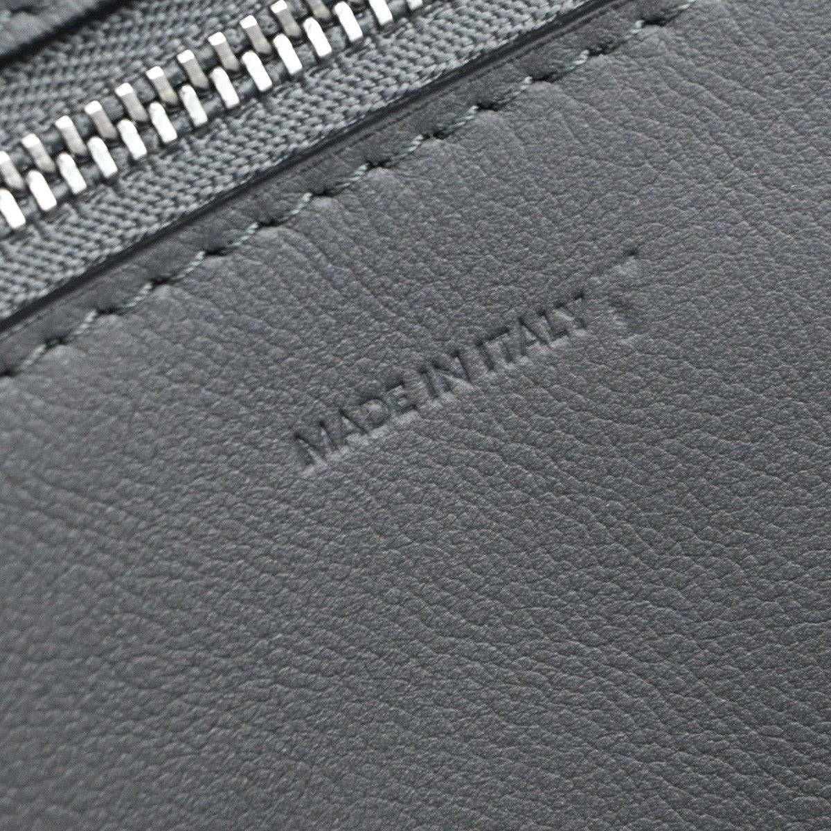 Celine Big Bag Smooth Leather, GRAY, LEATHER, Handbag