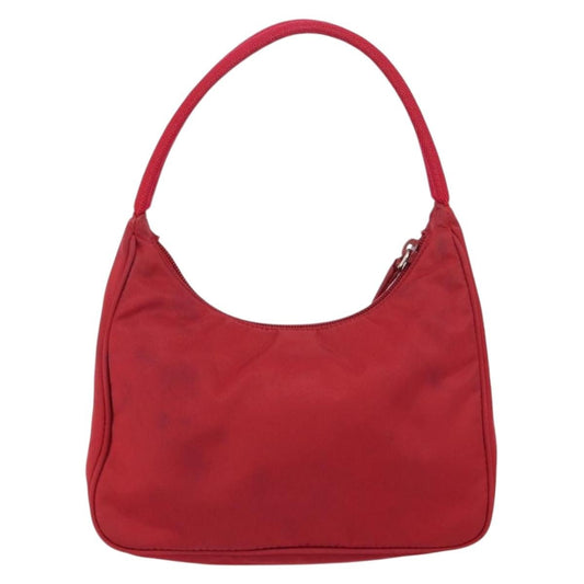Prada Hobo Tessuto, RED, NYLON, Handbag