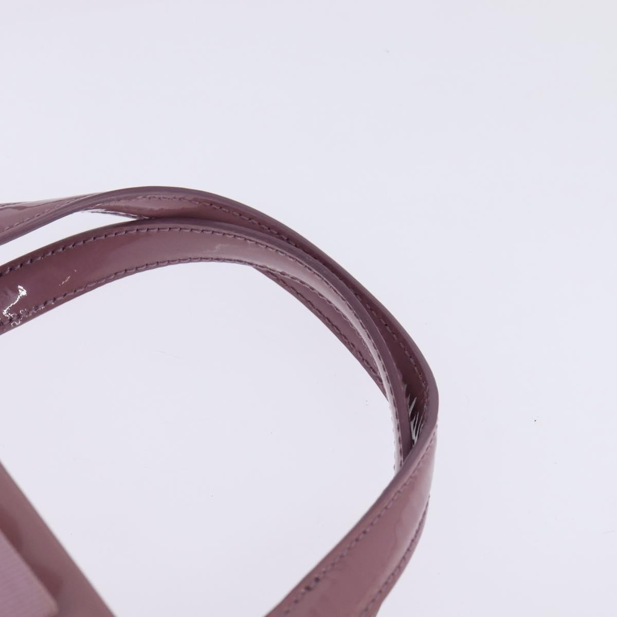 Salvatore Ferragamo Vala Handbag Patent leather, PURPLE, PATENT_LEATHER, Handbag