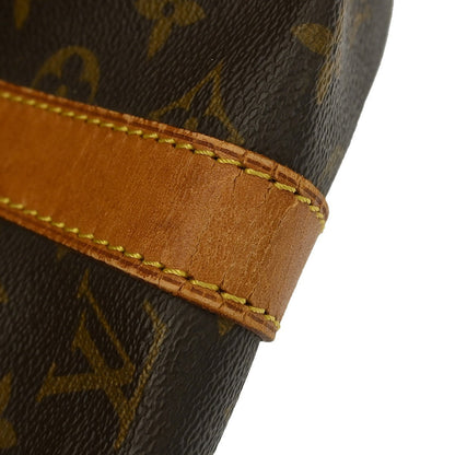 Louis Vuitton Keepall Bag Monogram Canvas, BROWN, CANVAS, Travel bag