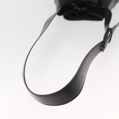 Louis Vuitton Vintage Sac d'Epaule Handbag Epi Leather, BLACK, LEATHER, Shoulder bag