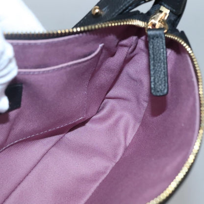 Versace Medusa Shoulder Bag Leather, BLACK, LEATHER, Shoulder bag