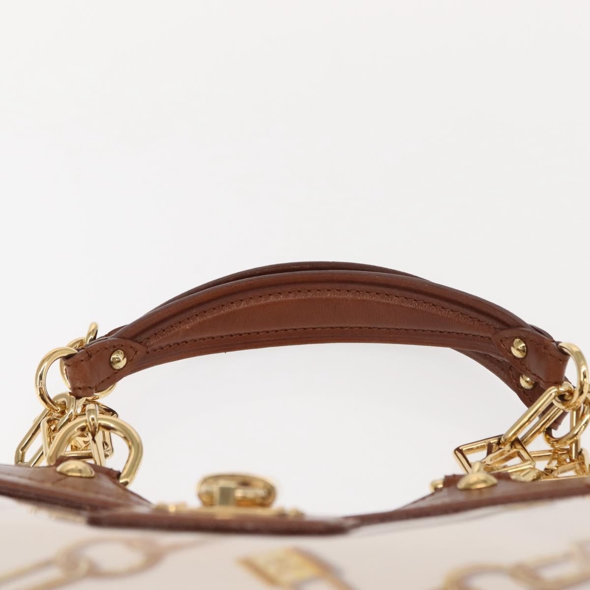 Louis Vuitton Charms Cabas PVC Over Printed Silk, BROWN, CANVAS, Handbag