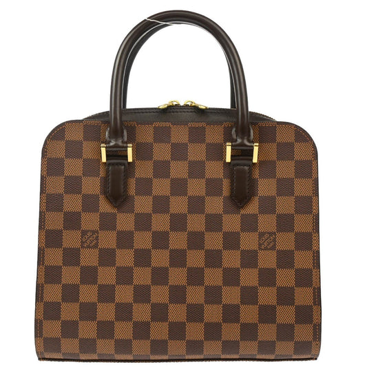 Louis Vuitton Triana Bag Damier, Brown, Canvas, Handbag