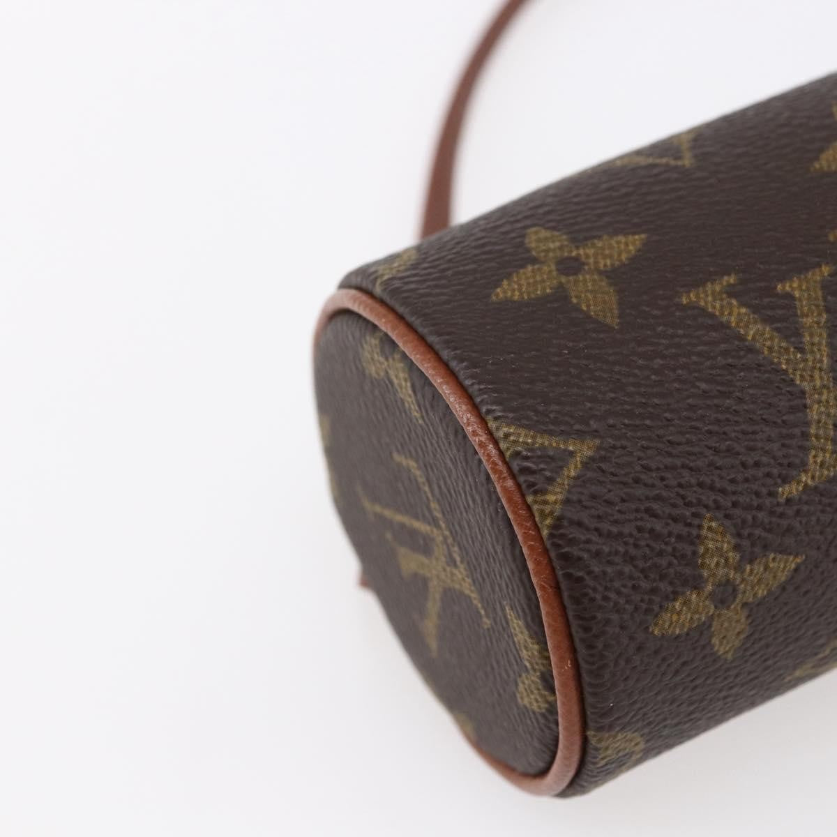 Louis Vuitton Papillon Pochette Monogram Canvas, BROWN, CANVAS, Clutche & pouche