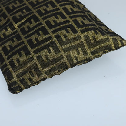 Fendi Vintage Zip Pouch Zucca Canvas, KHAKI, CANVAS, Clutche & pouche