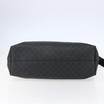 Gucci Convertible Zip Tote GG Canvas, BLACK, PVC, Tote bag