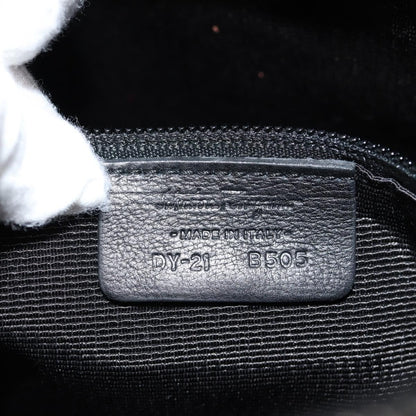 Salvatore Ferragamo Vala Shoulder Bag Leather, BLACK, LEATHER, Shoulder bag