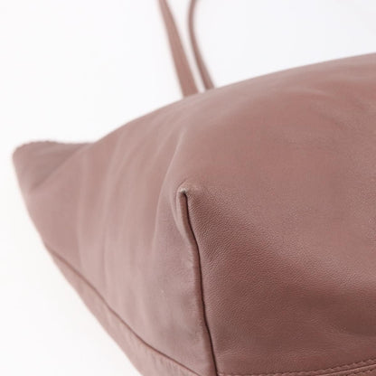 Loewe Vintage Anagram Tote Leather, PINK, LEATHER, Tote bag