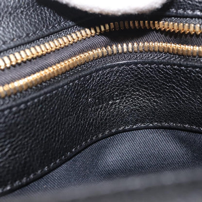 Chloe Cary Satchel Leather, BLACK, LEATHER, Shoulder bag