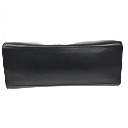 Salvatore Ferragamo Vala Handbag Leather, BLACK, LEATHER, Handbag