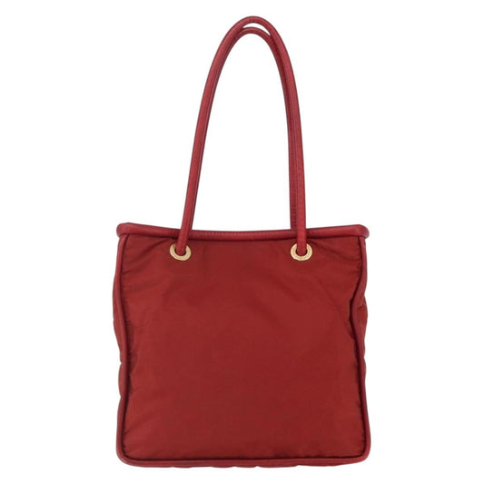 Celine Tote bag Nylon, RED, NYLON, Tote bag