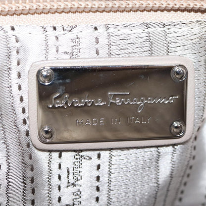 Salvatore Ferragamo Vala Handbag Patent leather, BEIGE, PATENT_LEATHER, Handbag
