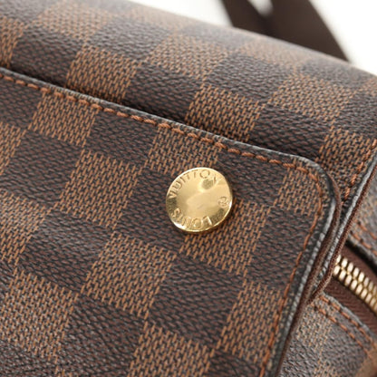 Louis Vuitton Naviglio Handbag Damier, BROWN, CANVAS, Shoulder bag