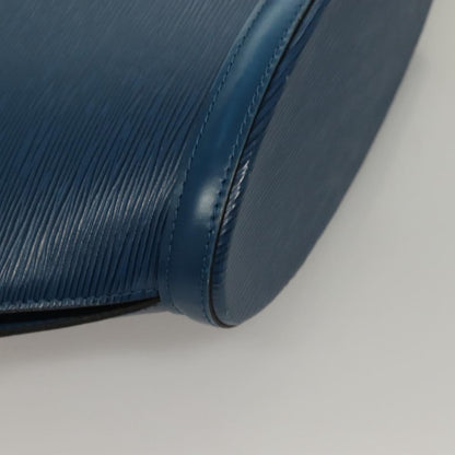 Louis Vuitton Saint Jacques Handbag Epi Leather, BLUE, LEATHER, Handbag