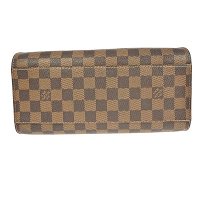 Louis Vuitton Triana Bag Damier, BROWN, CANVAS, Handbag