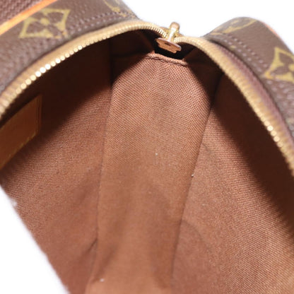 Louis Vuitton Pochette Gange Monogram Canvas, BROWN, CANVAS, Clutche & pouche
