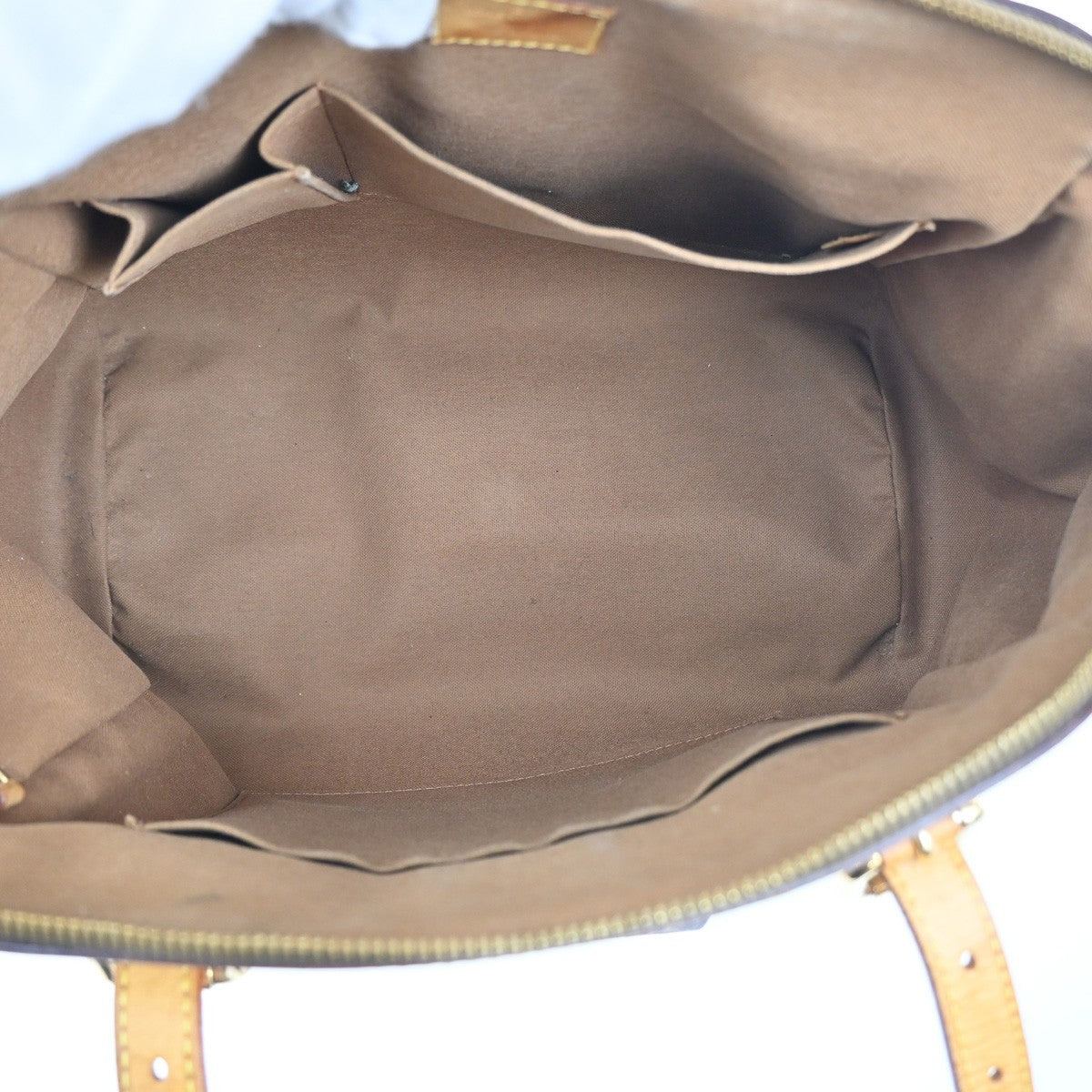 Louis Vuitton Tivoli Handbag Monogram Canvas, BROWN, CANVAS, Shoulder bag