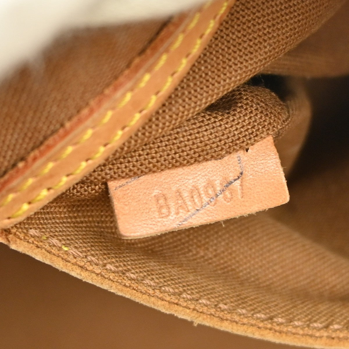 Louis Vuitton Vintage Alma Handbag Monogram Canvas, BROWN, CANVAS, Handbag