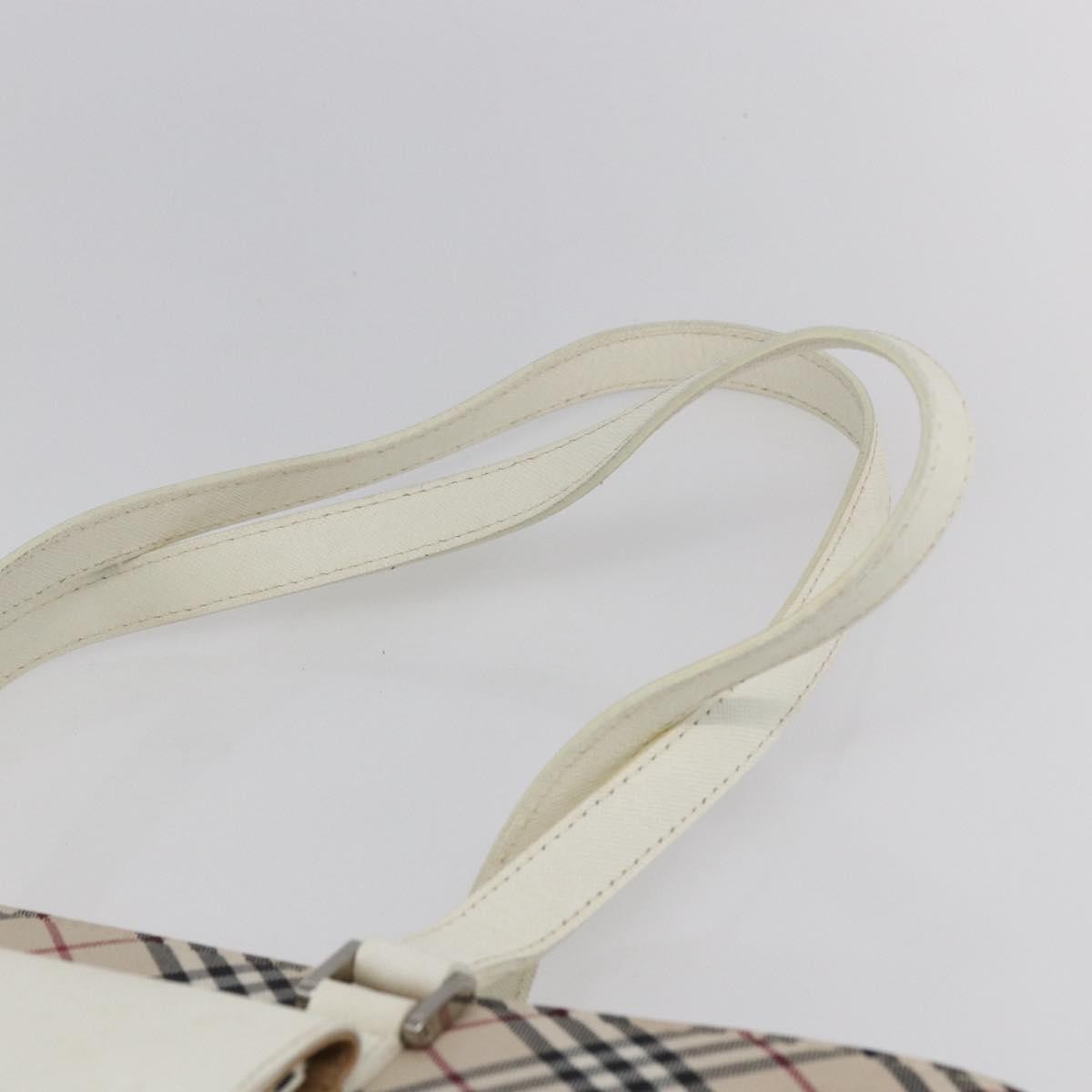 Burberry Nova Check Tote Canvas and Leather, BEIGE, CANVAS, Tote bag