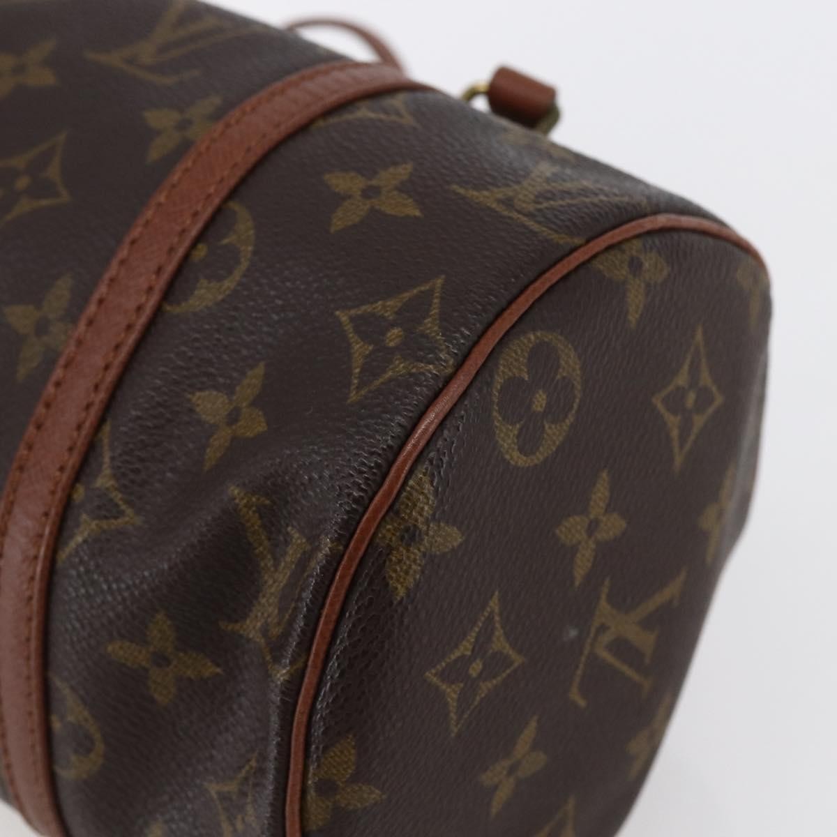 Louis Vuitton Papillon Handbag Monogram Canvas, BROWN, CANVAS, Handbag