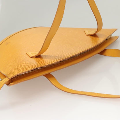 Louis Vuitton Saint Jacques Handbag Epi Leather, YELLOW, LEATHER, Handbag