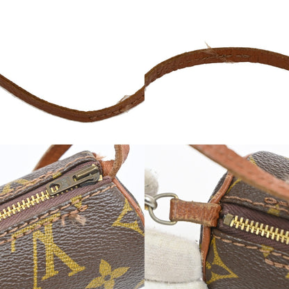 Louis Vuitton Papillon Pochette Monogram Canvas, BROWN, CANVAS, Clutche & pouche