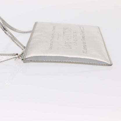 Louis Vuitton Pochette Clutch Monogram Miroir PVC, SILVER, PATENT_LEATHER, Clutche & pouche