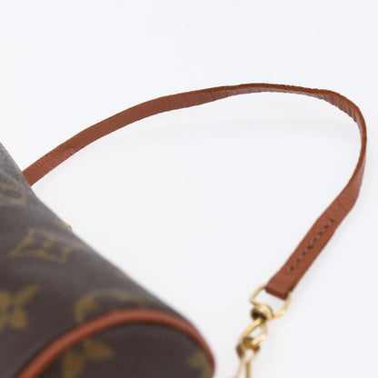Louis Vuitton Papillon Pochette Monogram Canvas, BROWN, CANVAS, Clutche & pouche
