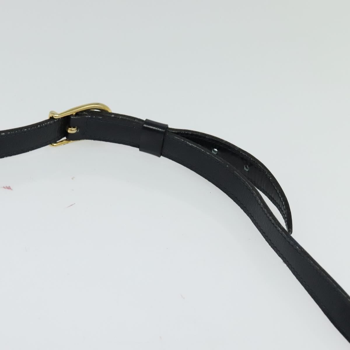 Celine Shoulder Bag Leather, NAVY, LEATHER, Shoulder bag