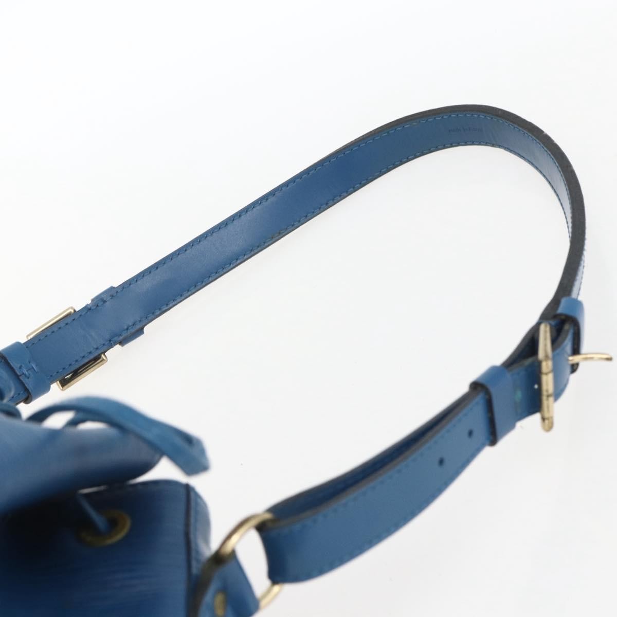 Louis Vuitton Noe Handbag Epi Leather, BLUE, LEATHER, Shoulder bag