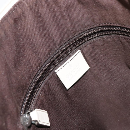 Gucci Zip Messenger GG Canvas with Perforated Leather, BEIGE, CANVAS, Shoulder bag