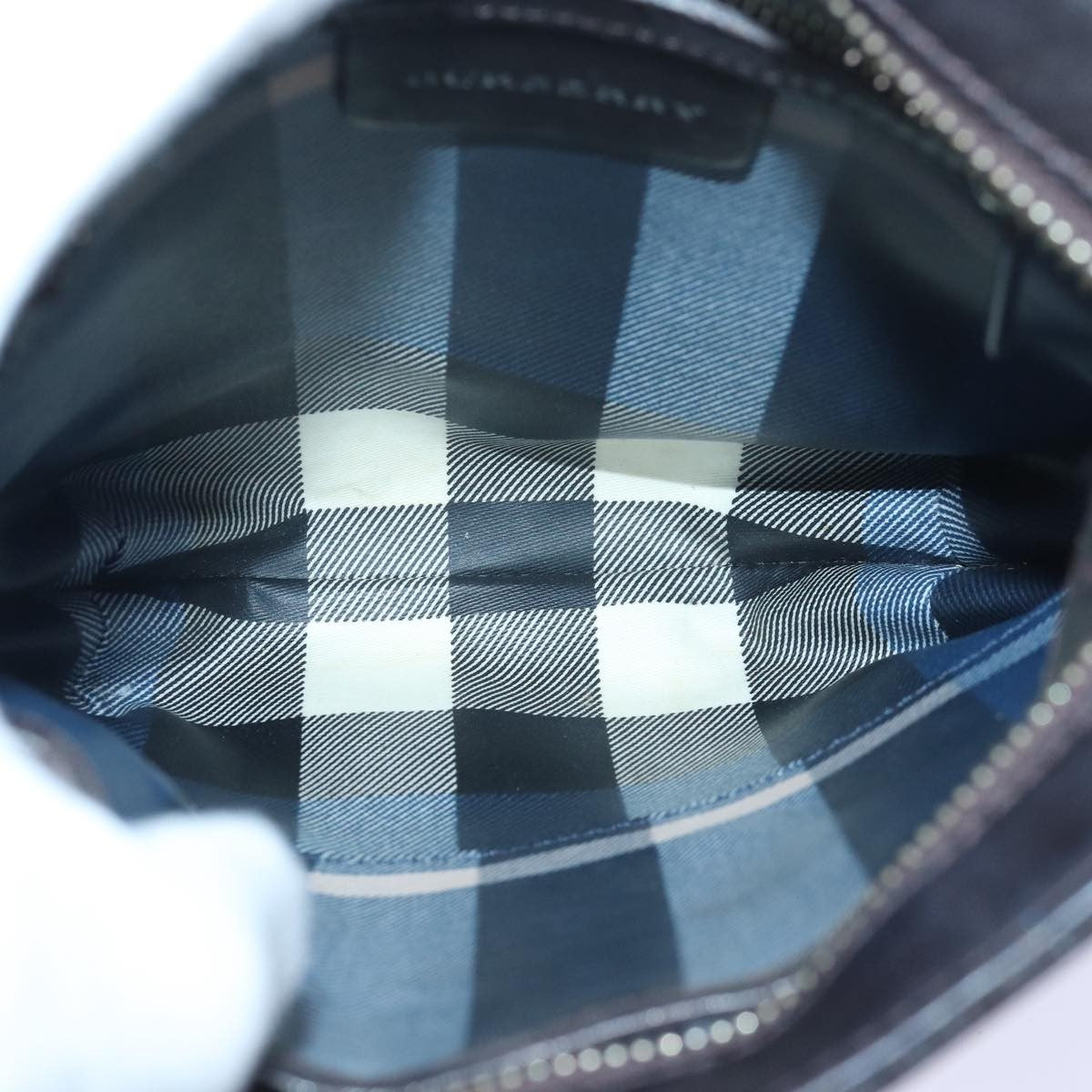 Burberry Vintage Shoulder Bag Leather, BEIGE, LEATHER, Shoulder bag