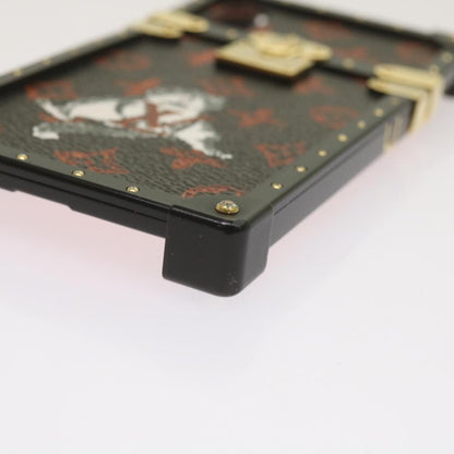 Louis Vuitton Phone case Canvas, BLACK, METAL, Tech accessory