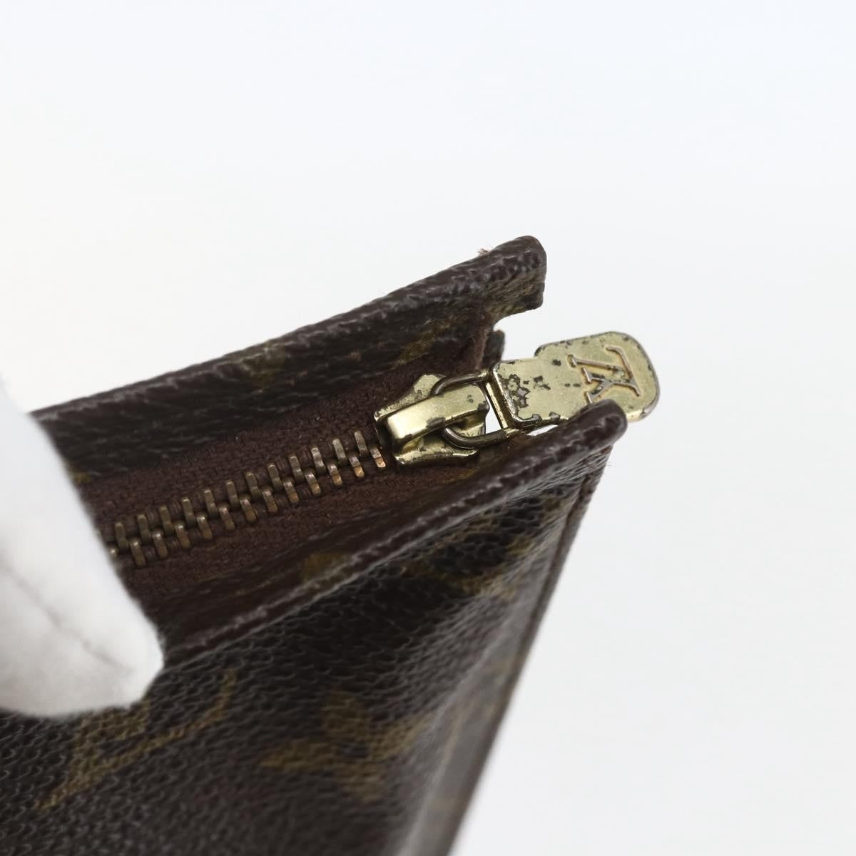 Louis Vuitton Toiletry Pouch Monogram Canvas, BROWN, CANVAS, Clutche & pouche
