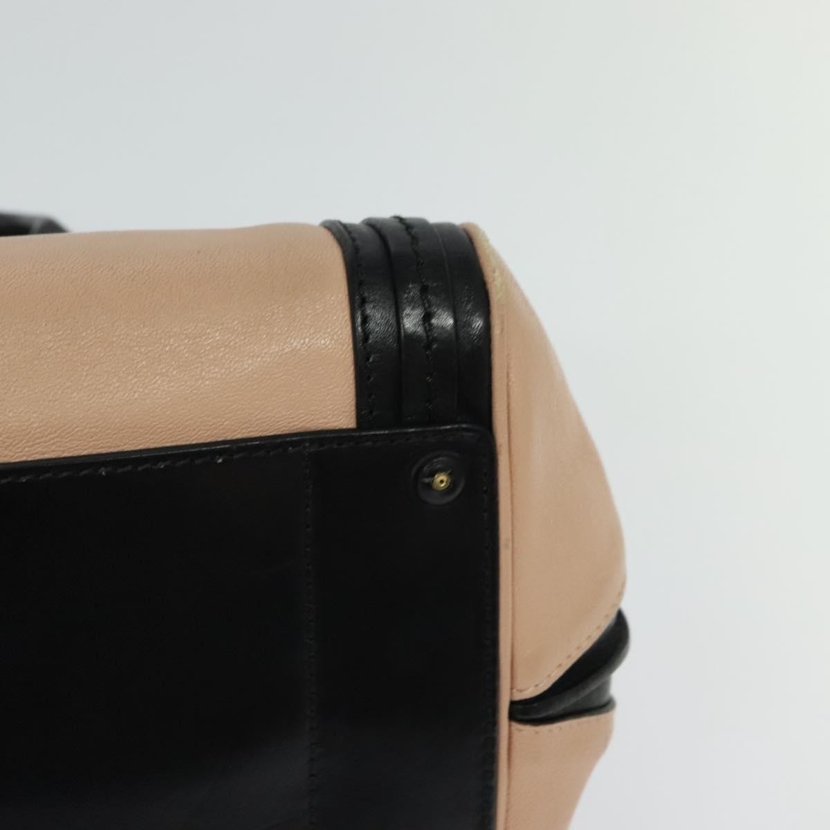 Chloe Alice Satchel Leather, PINK, LEATHER, Handbag