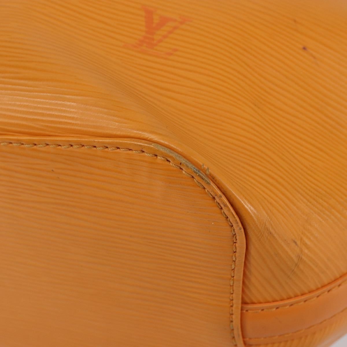Louis Vuitton Mandara Handbag Epi Leather, ORANGE, LEATHER, Shoulder bag