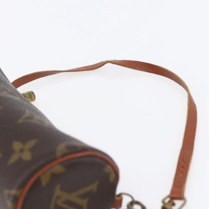 Louis Vuitton Papillon Pochette Monogram Canvas, BROWN, CANVAS, Clutche & pouche
