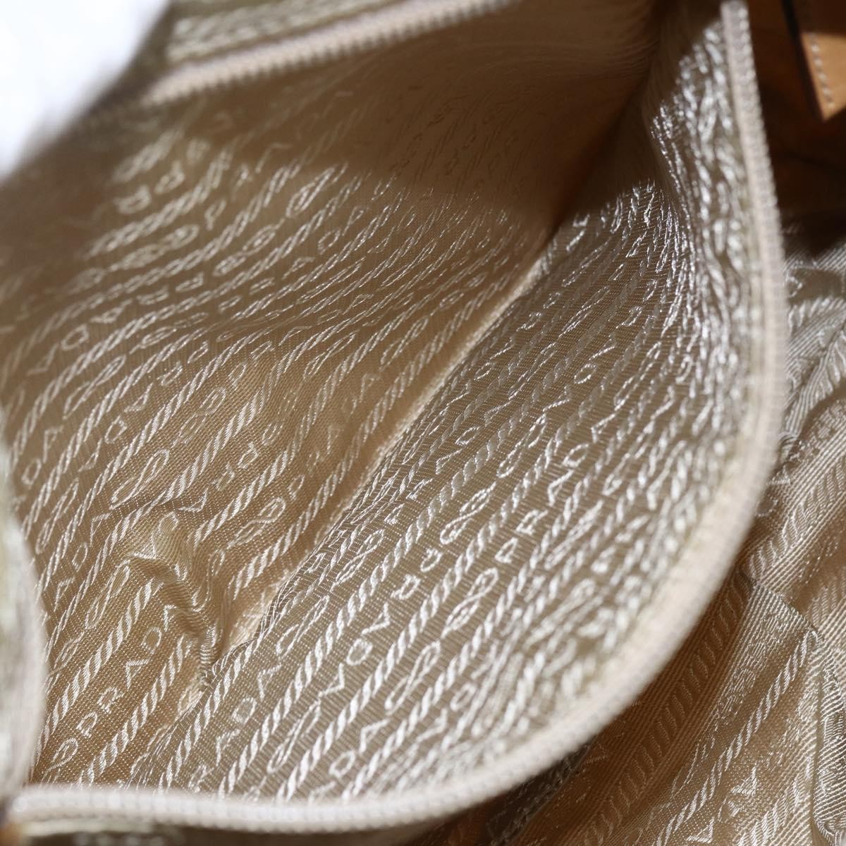 Prada Vintage Shoulder Bag Tessuto, YELLOW, NYLON, Shoulder bag