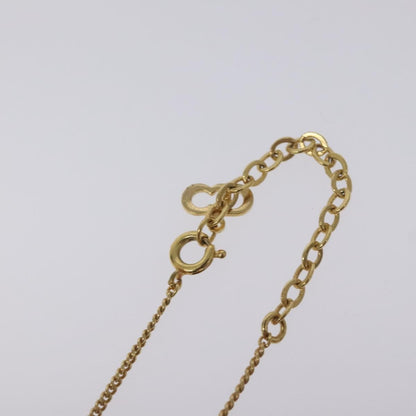 Christian Dior CD Pendant Necklace Gold-plated, GOLD, METAL, Necklace