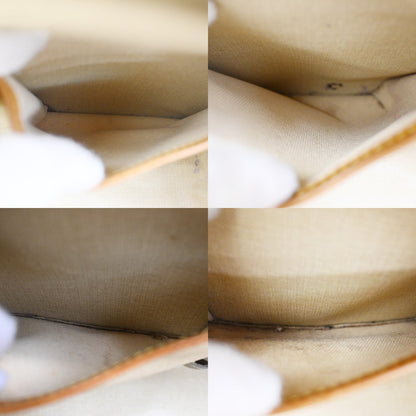 Louis Vuitton Deauville Handbag Monogram Canvas, BROWN, LEATHER, Handbag