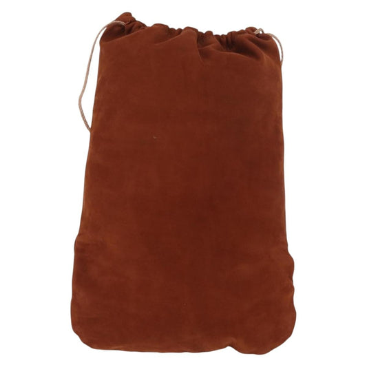 Gucci Pochette Suede, BROWN, SUEDE, Clutche & pouche